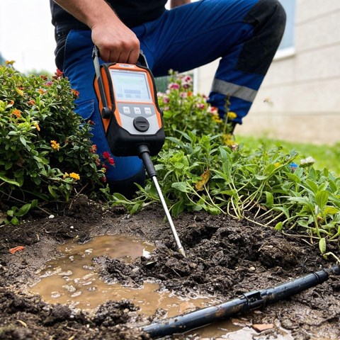Encuentramos el problema con detección de fugas ocultas en jardines y tuberías exteriores en Narón - Imagen 1