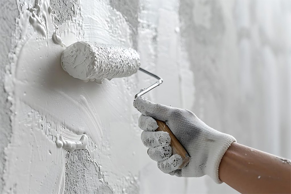 Por qué preparar la superficie antes de pintar una casa