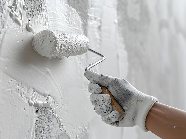 Por qué preparar la superficie antes de pintar una casa