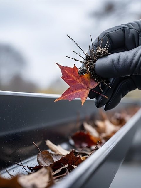 ¿Qué son los protectores de hojas para canalones?